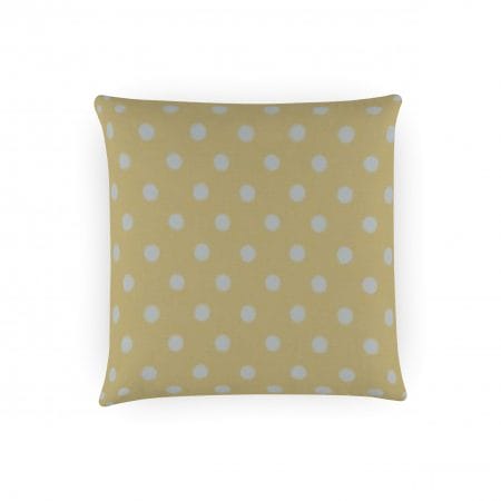Cath Kidston Button Spot Yellow Cushion