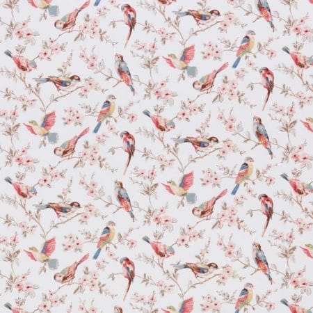 Cath Kidston Birds and Roses Pastel Fabric