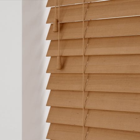 Honey Wooden Blind