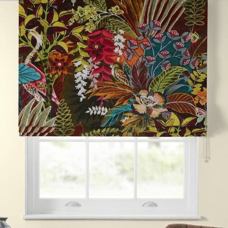 Hidden Paradise Calypso Roman Blind