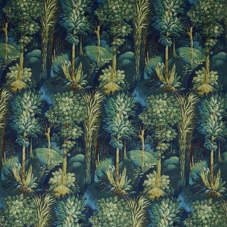 Forbidden Forest Sapphire Fabric