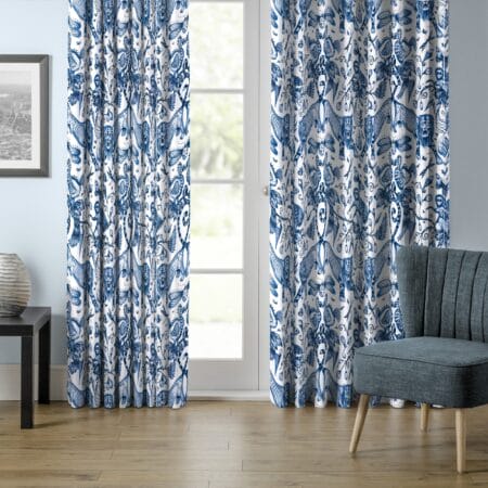 Emma J Shipley Extinct Blue Fabric Emma J Shipley Extinct Blue Fabric