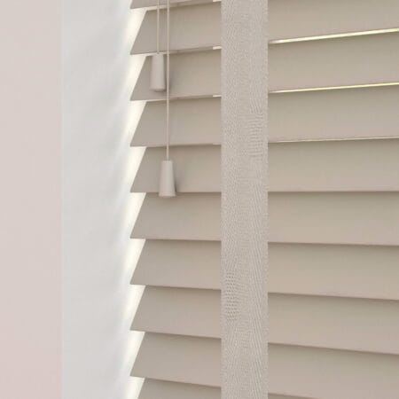 Morena Wooden Blind with Mist Tapes Morena Wooden Blind with Mist Tapes