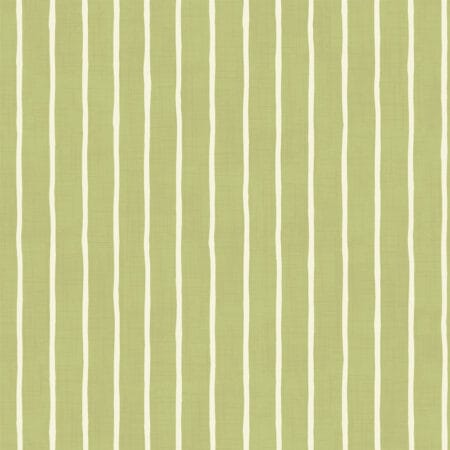 Pencil Stripe Pistachio Cushion