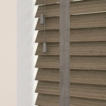 Urban Oak Wooden Blind with Tapes