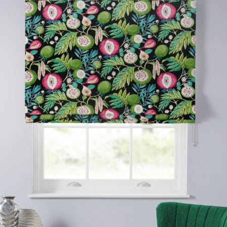 Sanderson Jackfruit Tropical Roman Blind