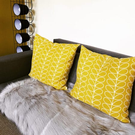 Orla Kiely Linear Stem Dandelion Cushion