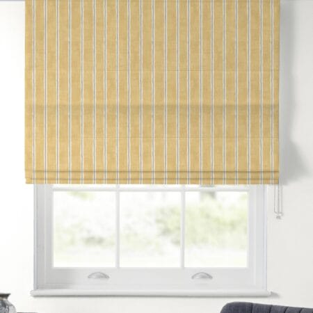 Rowing Stripe Sand Roman Blind