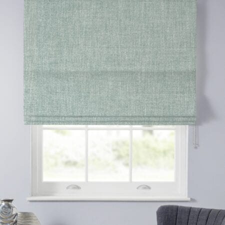 Galaxy Seafoam Roman Blind