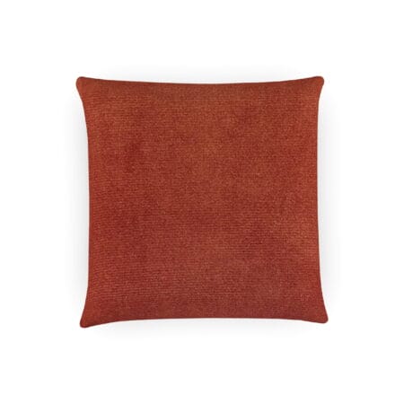velour oxblood cushion