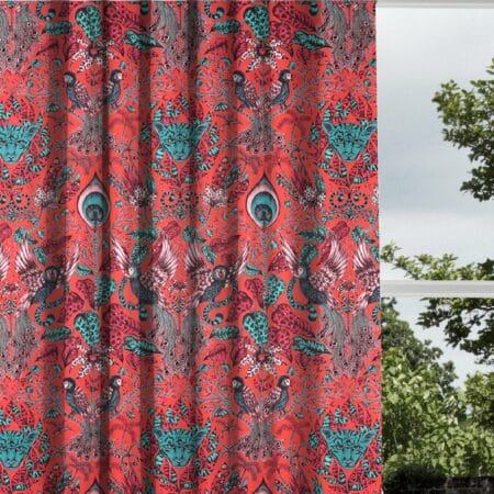 Emma J Shipley Amazon Red Curtains Emma J Shipley Amazon Red Curtains