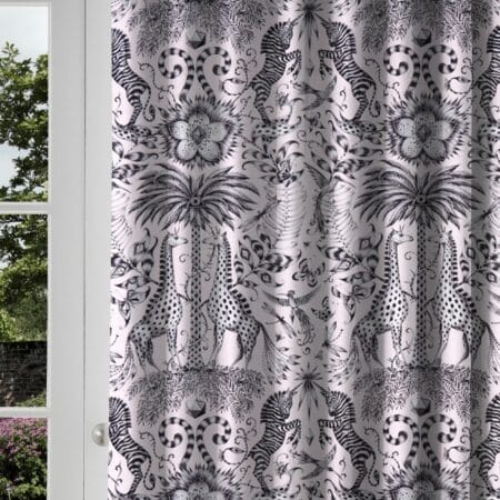 Emma J Shipley Kruger Pink Curtains