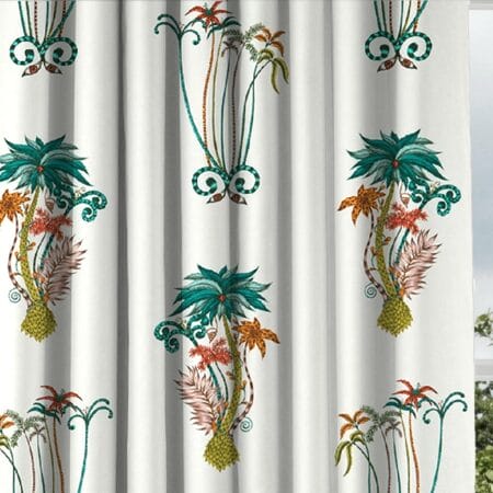 Emma J Shipley Jungle Palms Jungle Curtains
