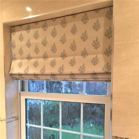 Olivia Mussel Roman Blind