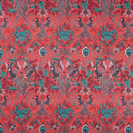 Emma J Shipley Amazon Red Fabric Emma J Shipley Amazon Red Fabric