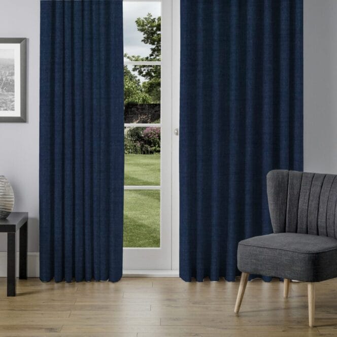 Laura Ashley Swanson Midnight Curtains