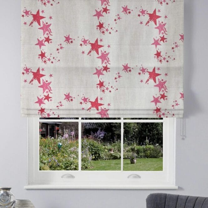 Barneby Gates All Star Candy Roman Blind