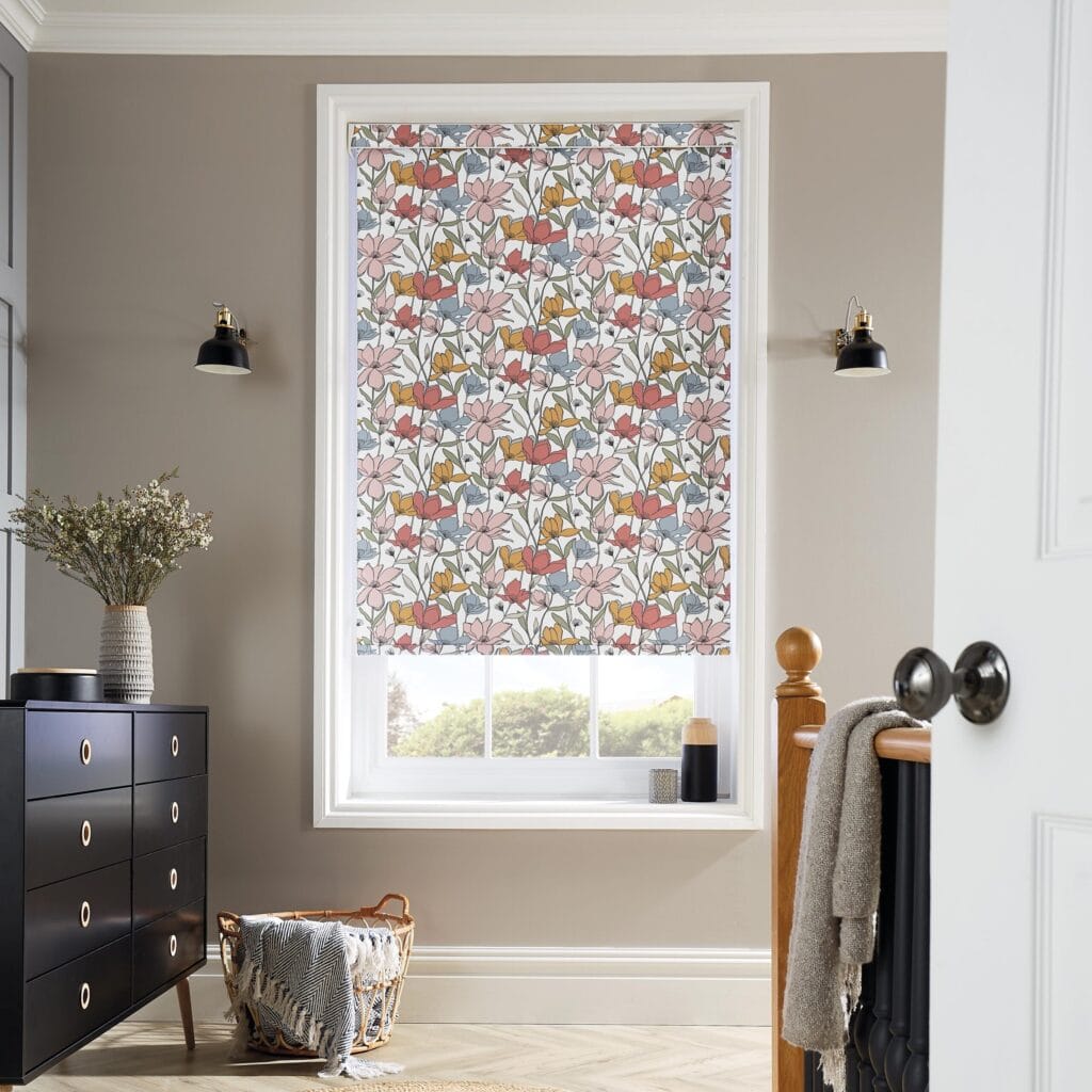Bloom Retro Blackout Roller Blind Bloom Retro Blackout Roller Blind
