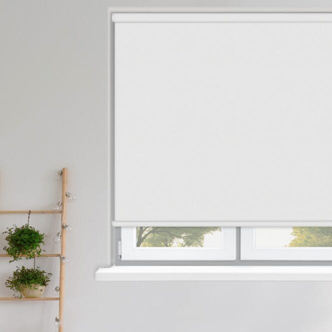 Canvas China White Roller Blind