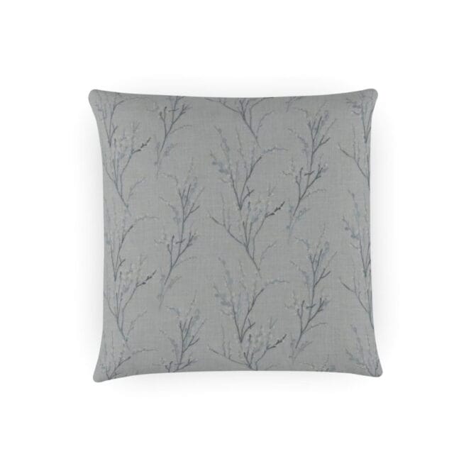 Laura Ashley Pussy Willow Embroidery seaspray Cushion