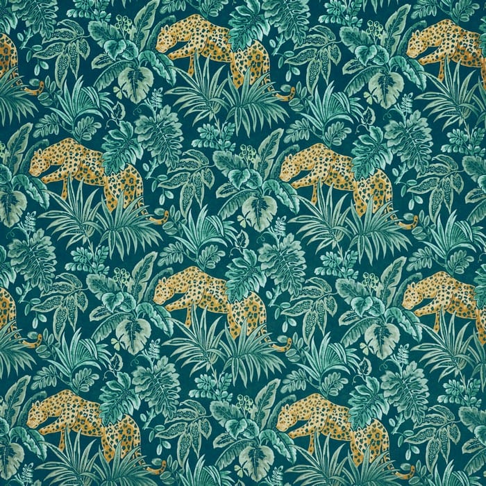 Leopard Ocean Curtain Leopard Ocean Curtain