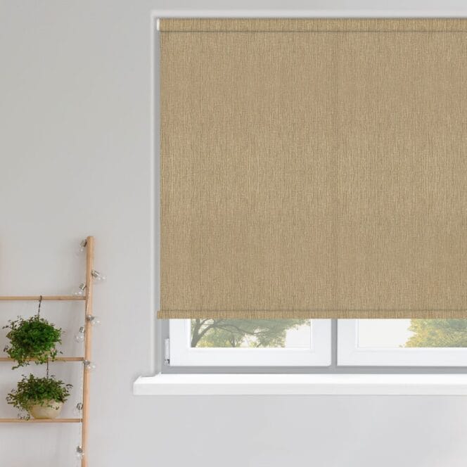 Twill Parchment roller blind