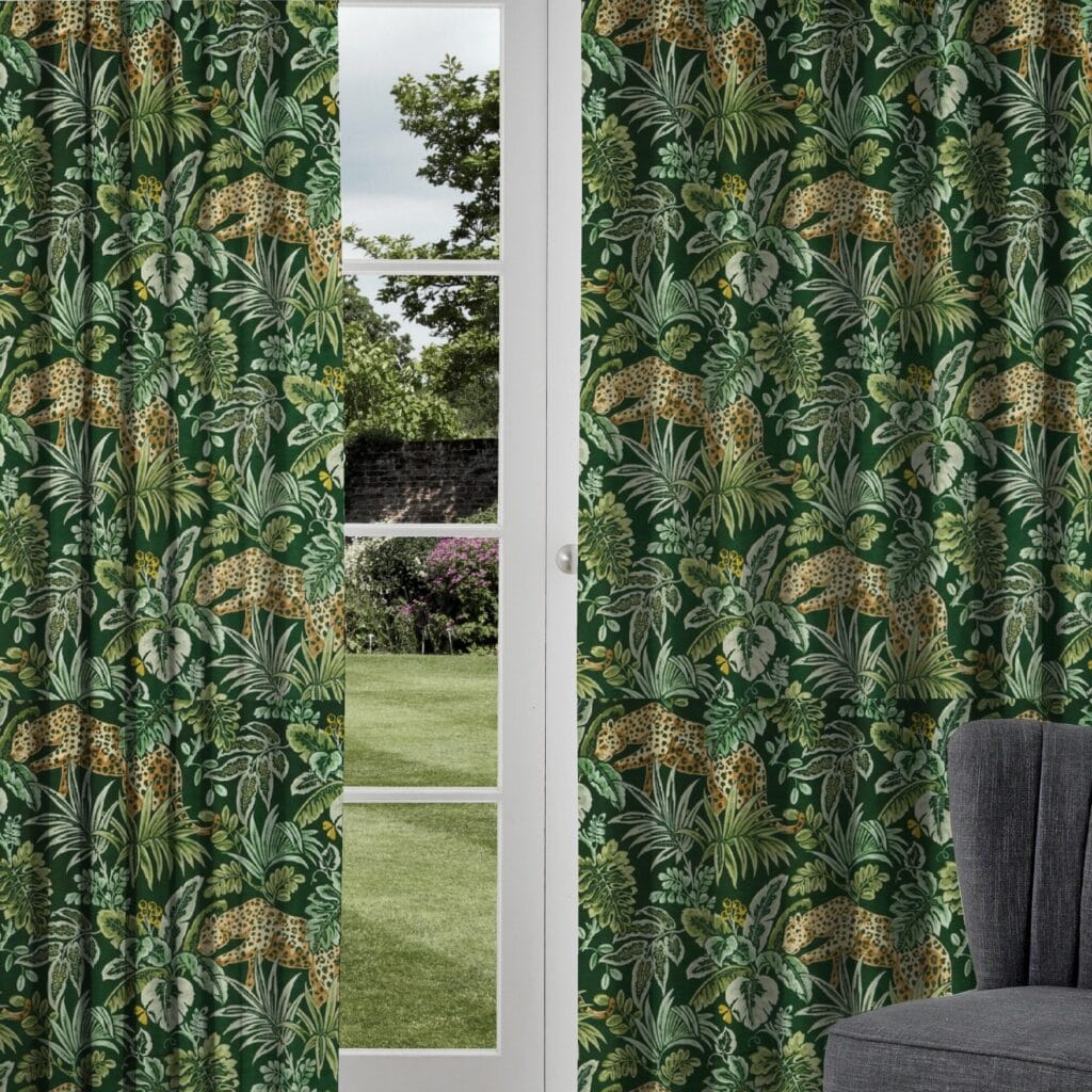 Leopard Rainforest Curtain