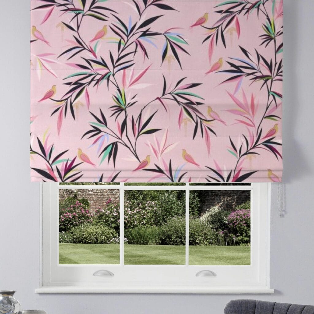 Sara Miller Bamboo Velvet Soft Pink Fabric Sara Miller Bamboo Velvet Soft Pink Fabric