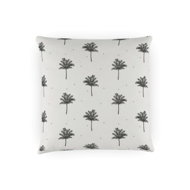 Sara Miller Tropical Palm Oyster Sateen Cushion