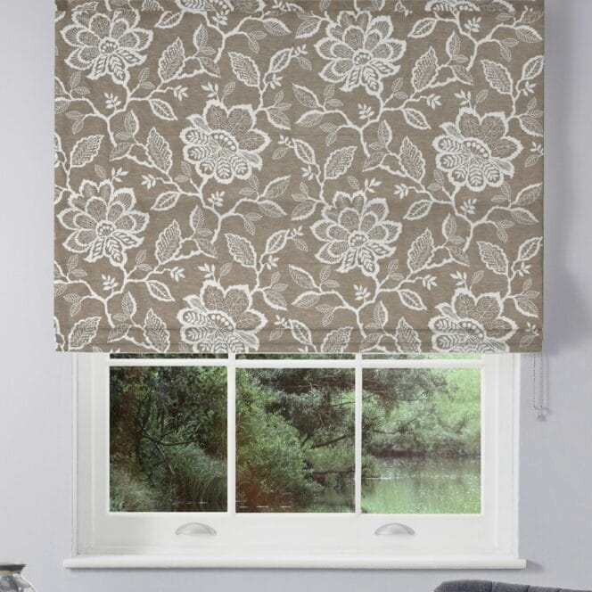 Wilder Bark Roman Blind