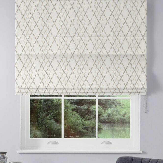 Willow Pampas Roman Blind