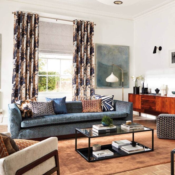 Harlequin Diffuse Ink Copper Curtain Harlequin Diffuse Ink Copper Curtain