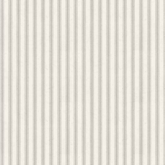 Ian Mankin Ticking Stripe Grey Fabric