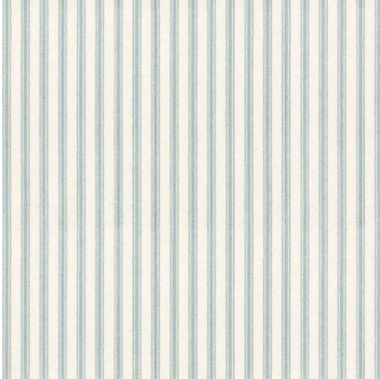 Ian Mankin Ticking Stripe Mint Fabric