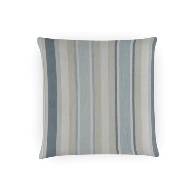 Laura Ashley Awning Stripe Seaspray Cushion