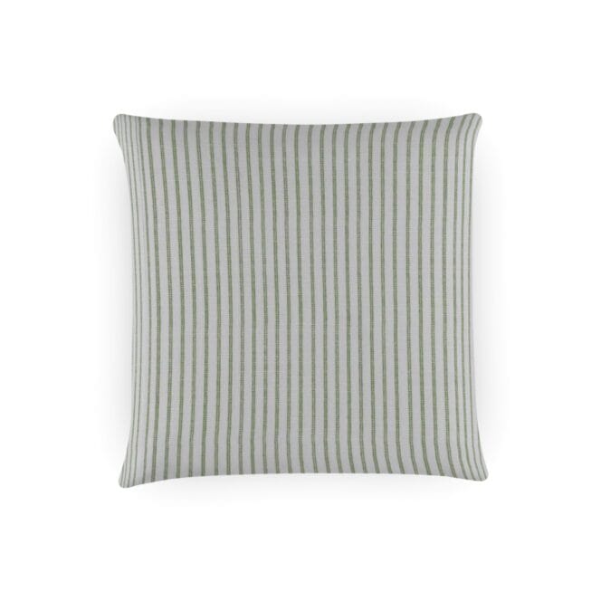 Laura Ashley Candy Stripe Bottle Green Cushion