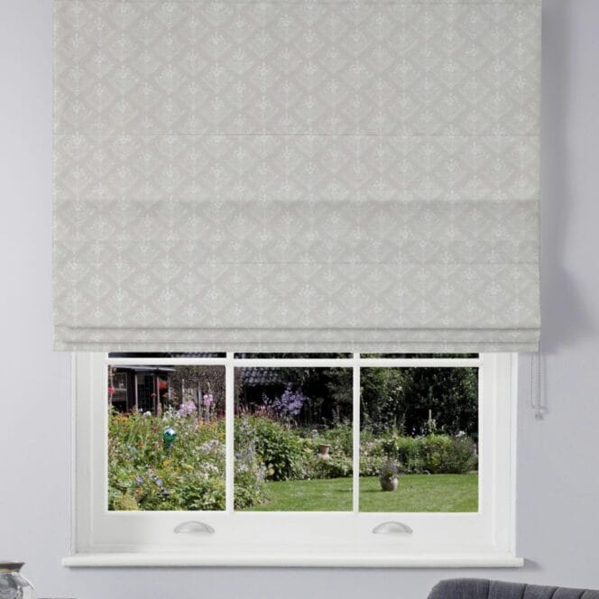 Laura Ashley Lady Fern Almond Roman Blind