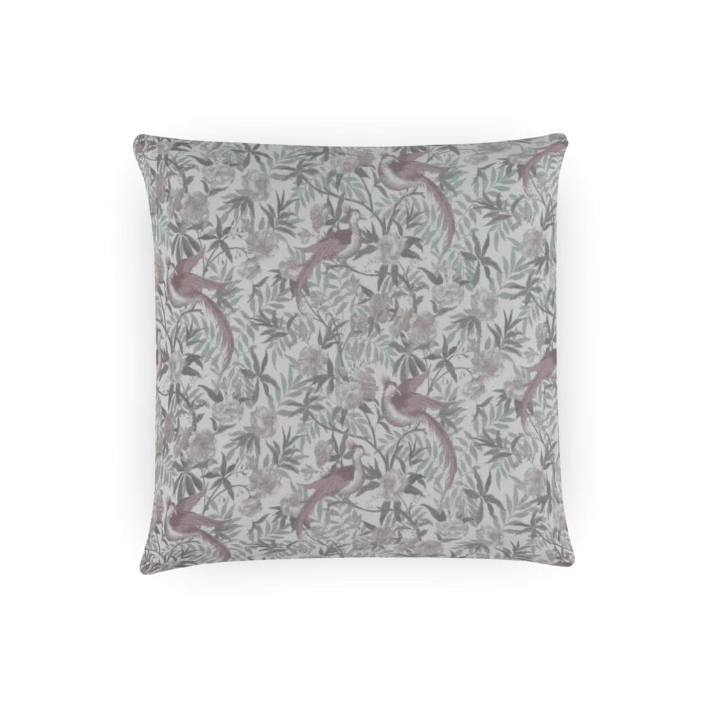 Laura Ashley Osterley Birds Mulberry Cushion