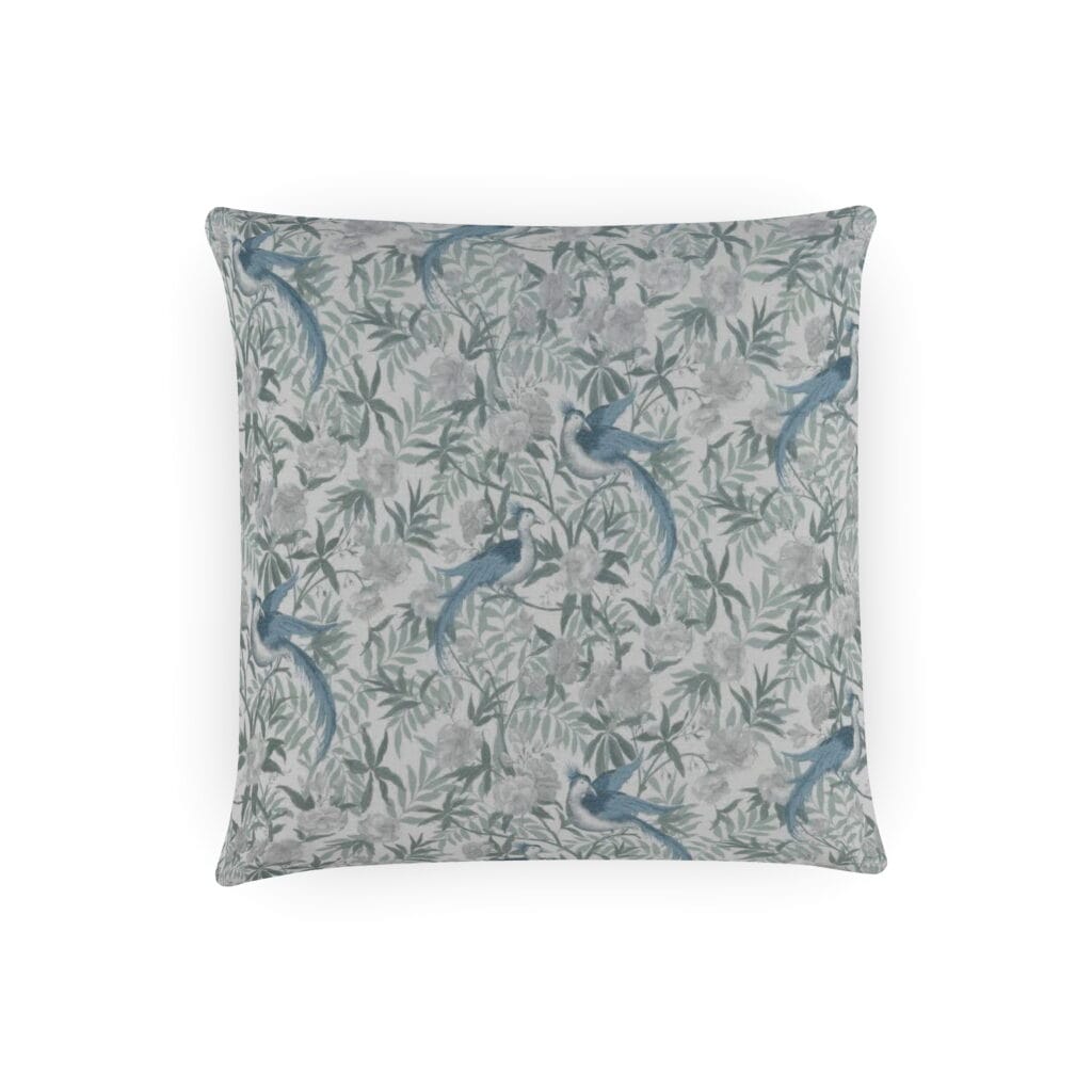 Laura Ashley Osterley Birds Seaspray Cushion