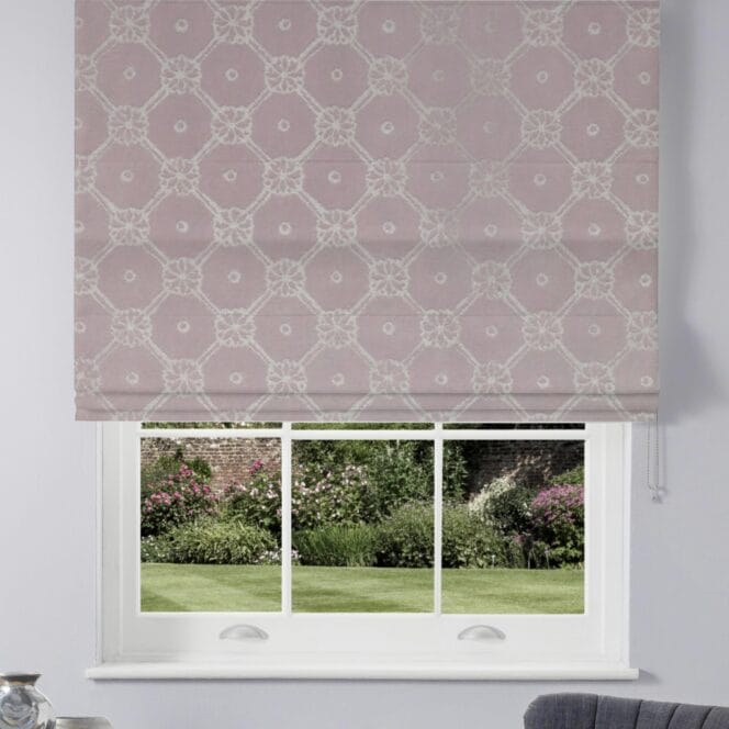 Laura Ashley Wexbord Mulberry Roman Blind