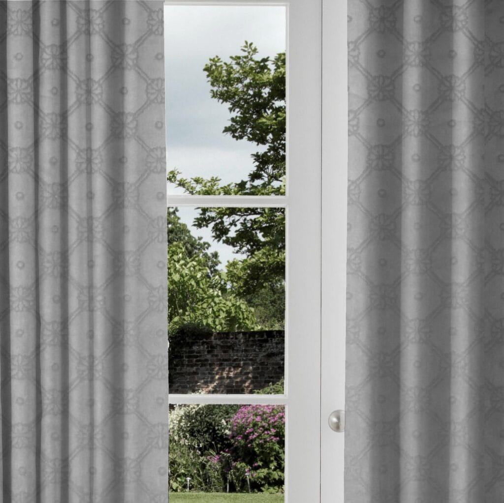 Laura Ashley Wexbord slate Curtain