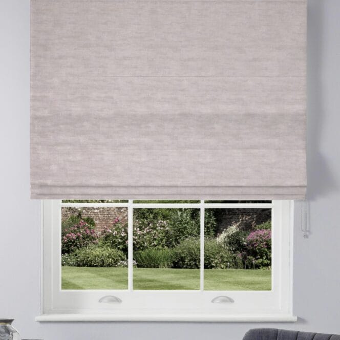 Laura Ashley Whinfell Mulberry Roman Blind
