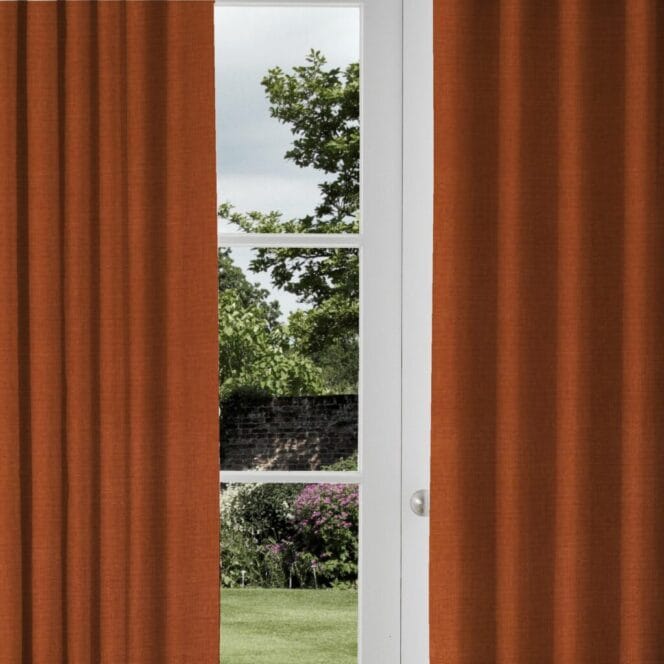 Kirkby Design Sahara 3 Cinnamon Curtain