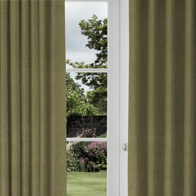 Kirkby Design Sahara 3 Olive Curtain