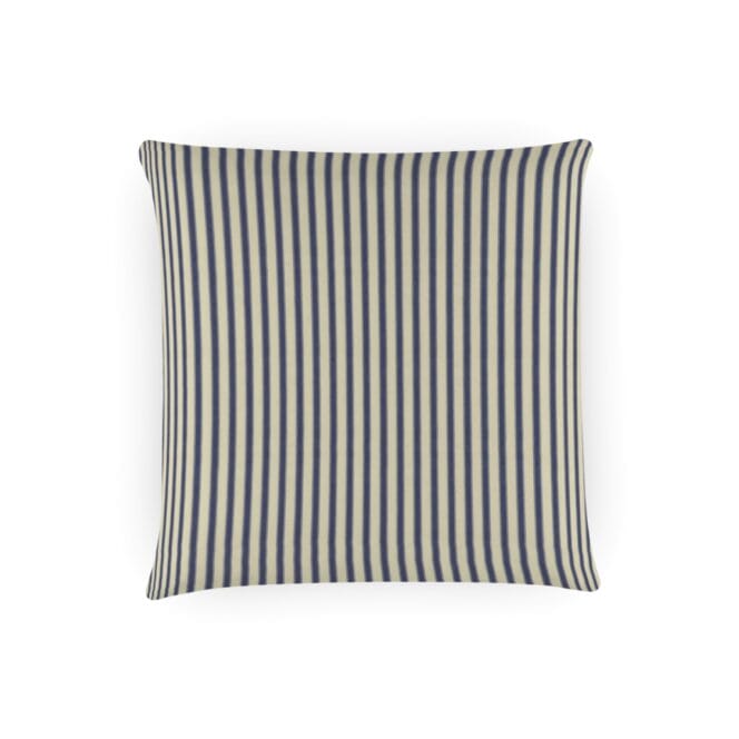 Ian Mankin Ticking Stripe Airforce Cushion
