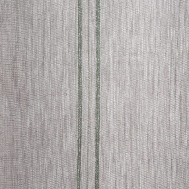 Peony and Sage Provence Stripe Seaweed on Dune Roman Blind