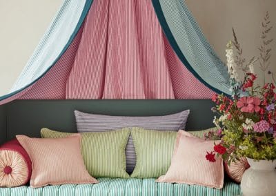 Designer Spotlight: Ian Mankin Ticking Stripe Curtains, Blinds & Cushions