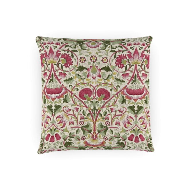 Morris & Co Lodden Rose Thyme Cushion