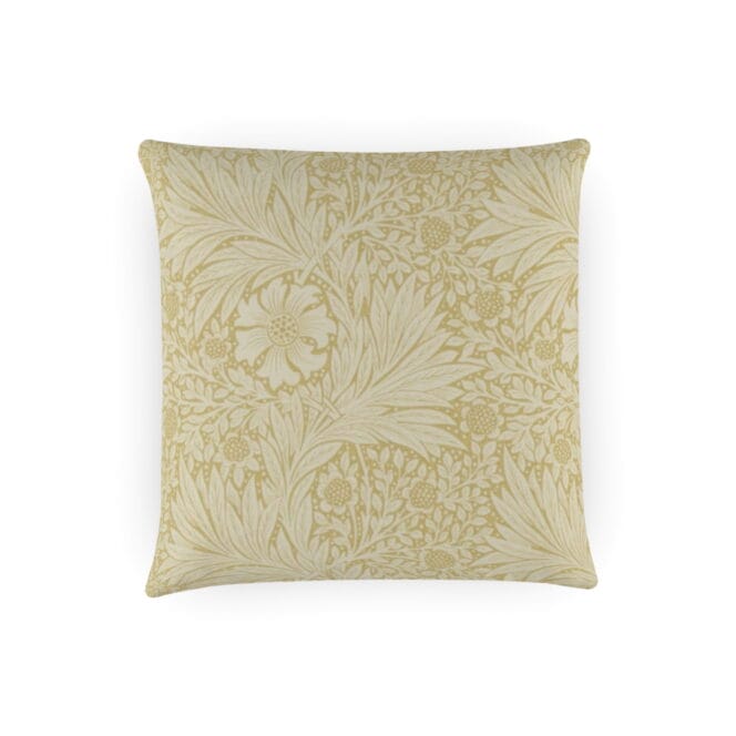 Morris & Co Marigold Lichen Cowslip Cushion