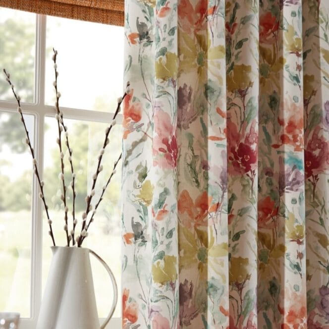 watermeadow clementine curtains